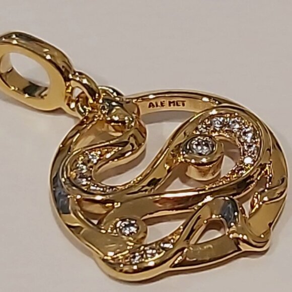 Authentic PANDORA *RETIRED* Pandora ME Pavé Snake Medallion 762301C01 - RARE - Picture 3 of 12